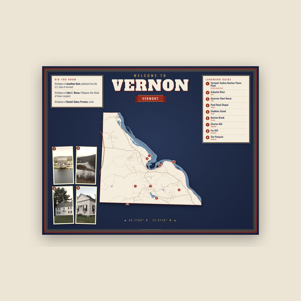Vernon Map Placemat