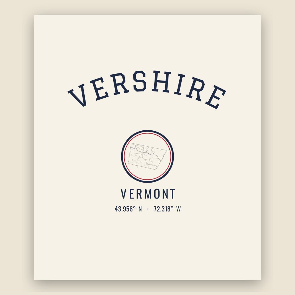 Vershire Hometown Ornament
