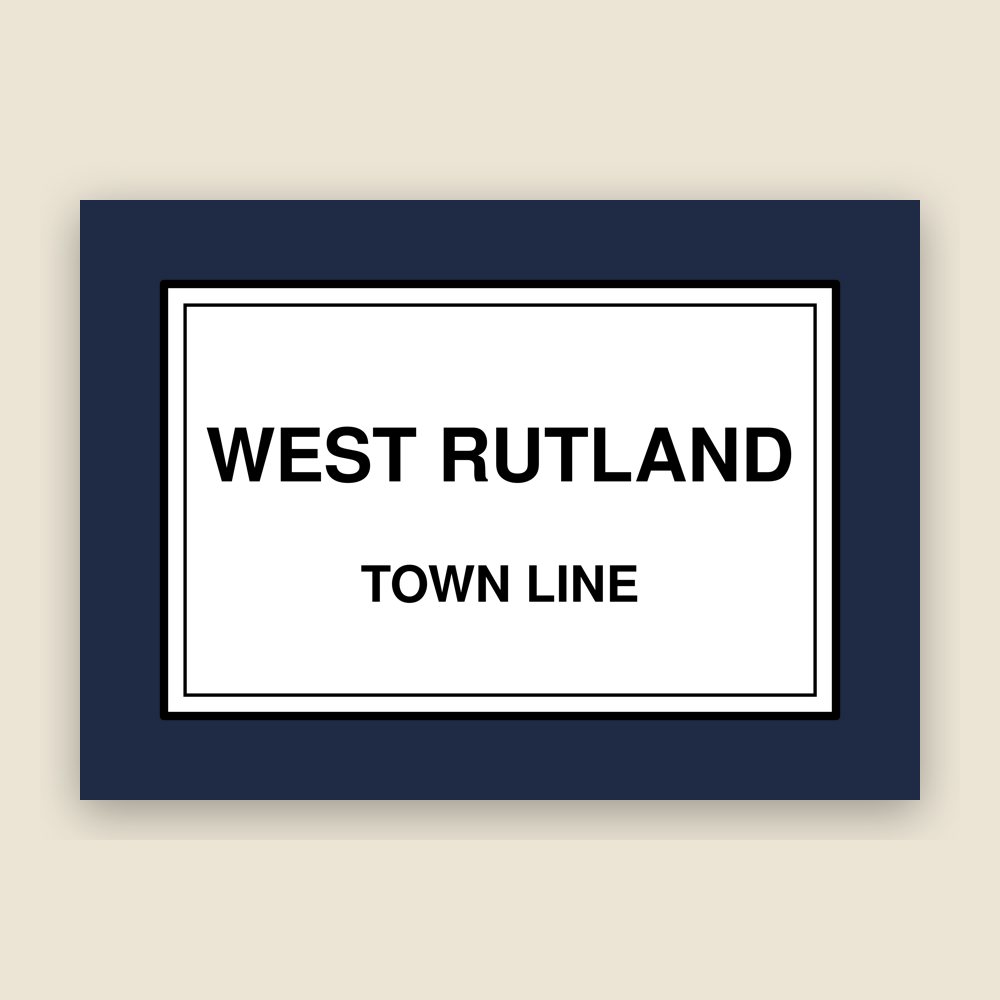 West Rutland Town Line Mug