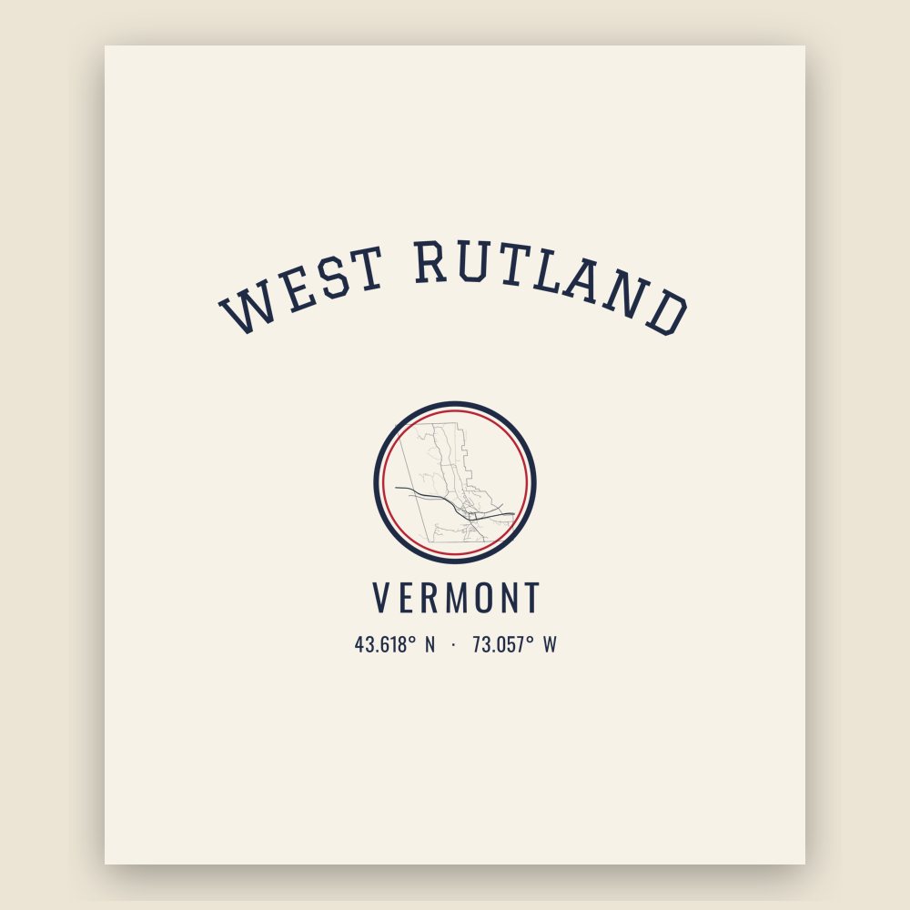West Rutland Hometown Ornament