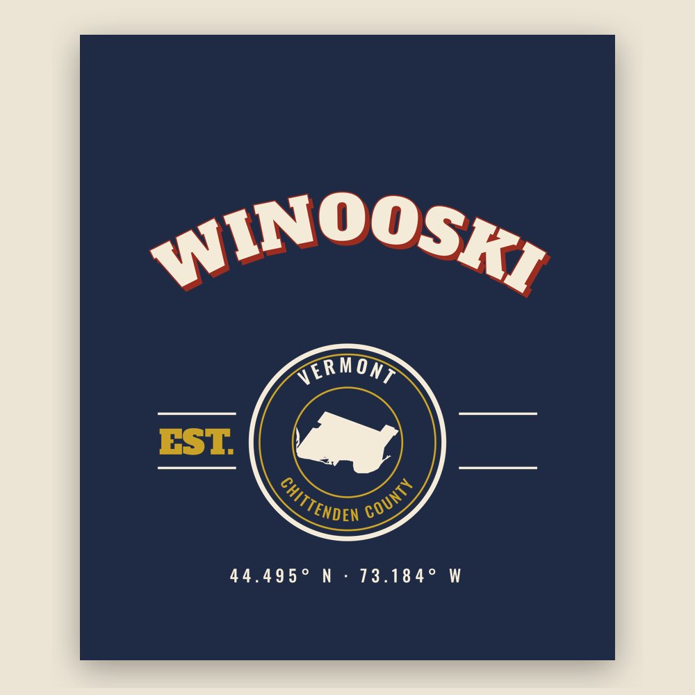 Winooski Varsity Crewneck