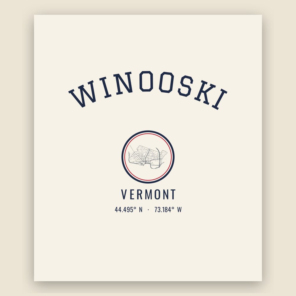 Winooski Hometown Ornament