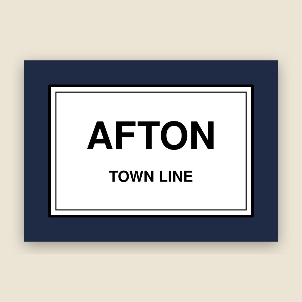 Afton Town Line Mug