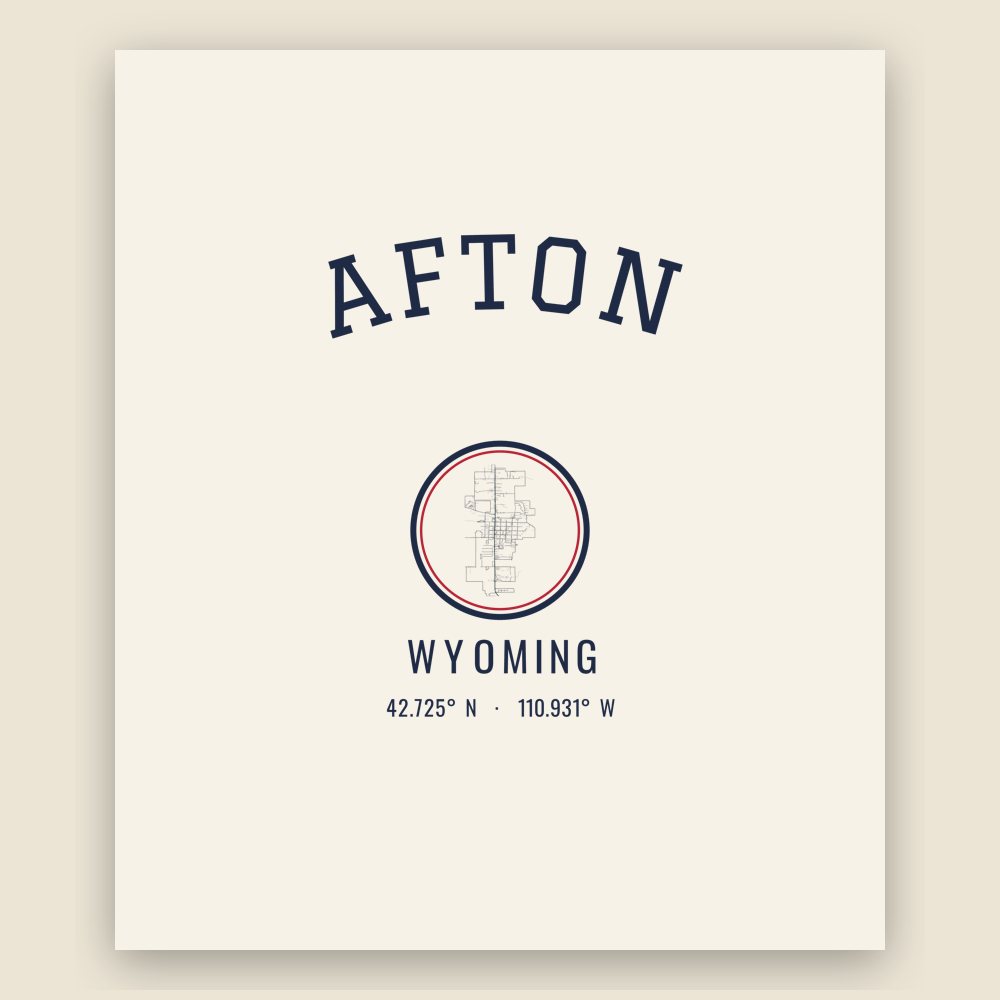 Afton Hometown Ornament