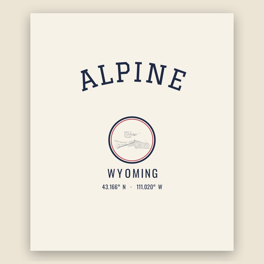 Alpine Hometown Ornament