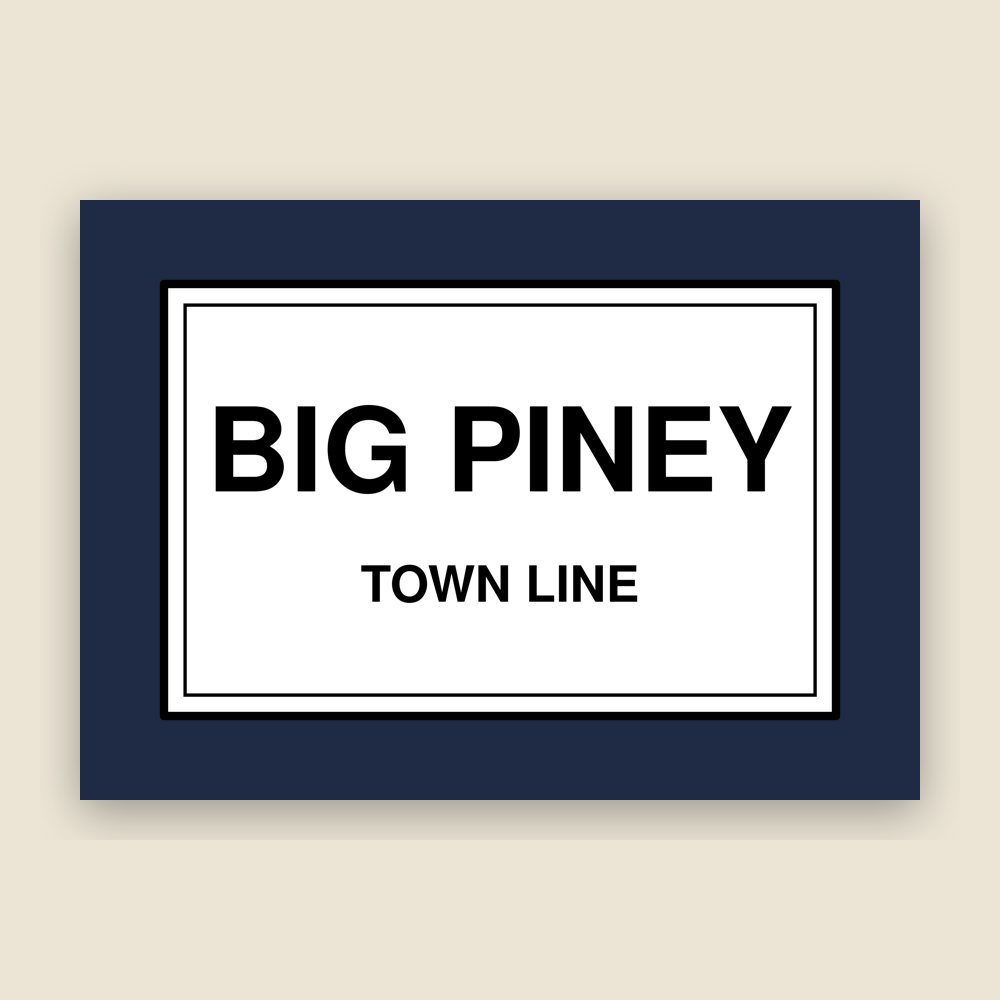 Big Piney Cork Coaster