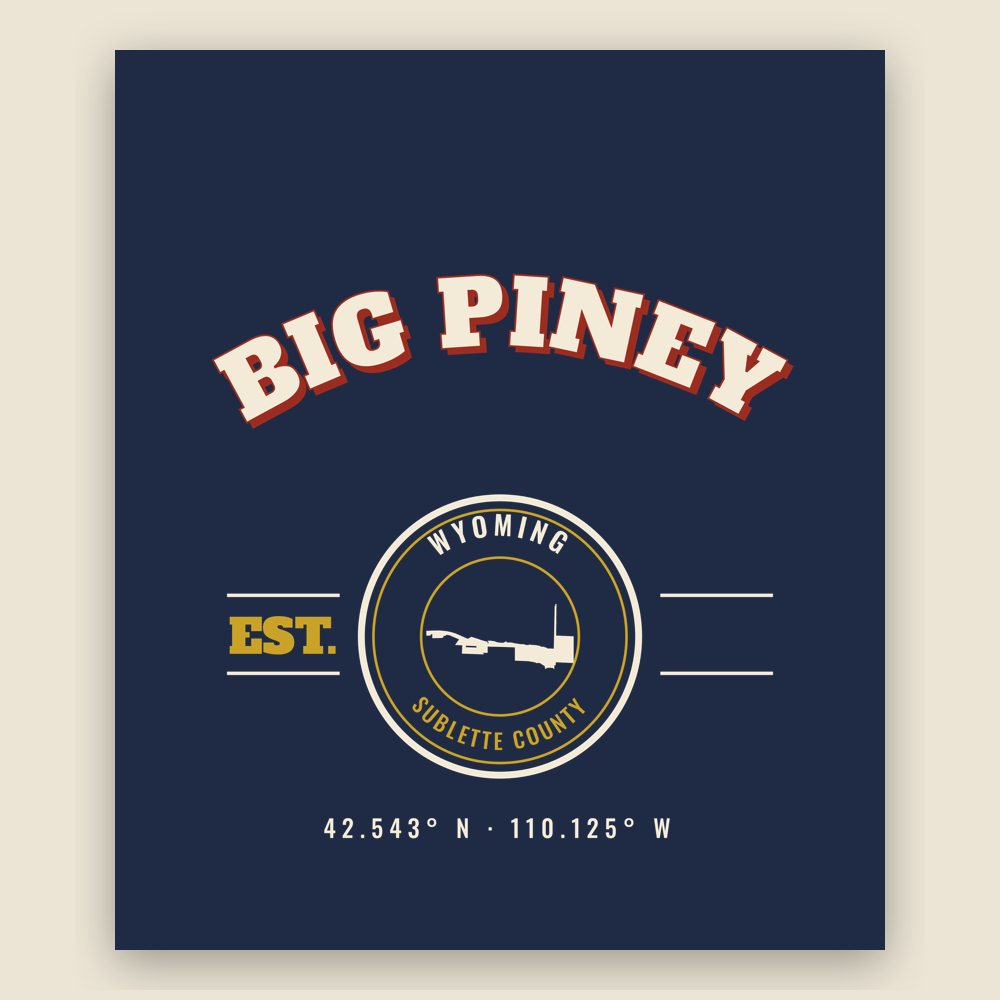 Big Piney Varsity Crewneck