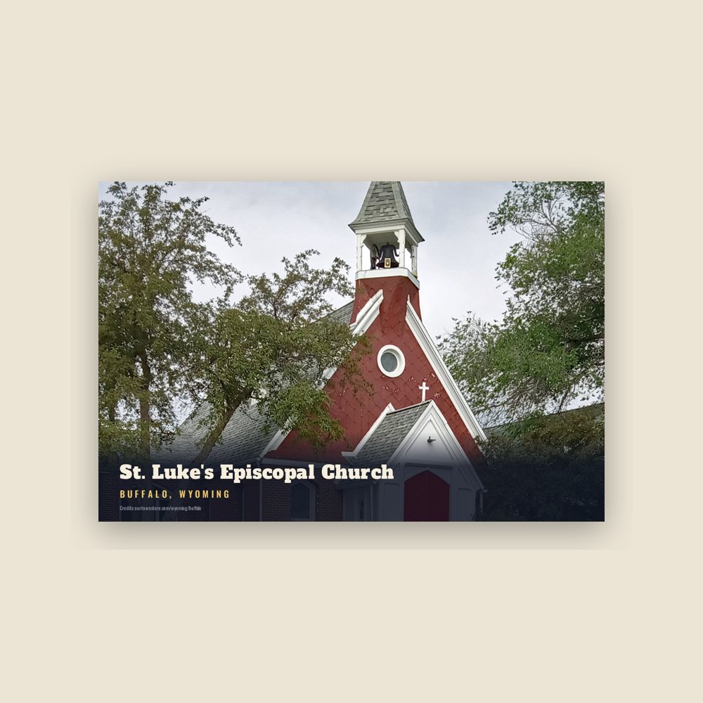 Buffalo St. Luke's Episcopal Church Postcard
