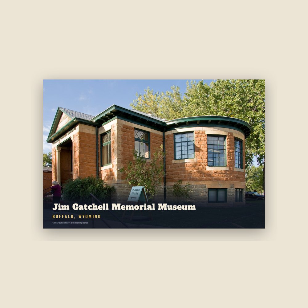 Buffalo Jim Gatchell Memorial Museum Postcard
