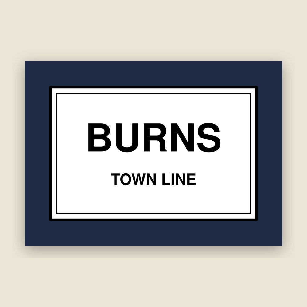 Burns Cork Coaster