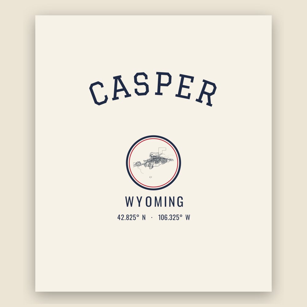 Casper Hometown Ornament