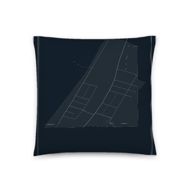 Clearmont Map Throw Pillow