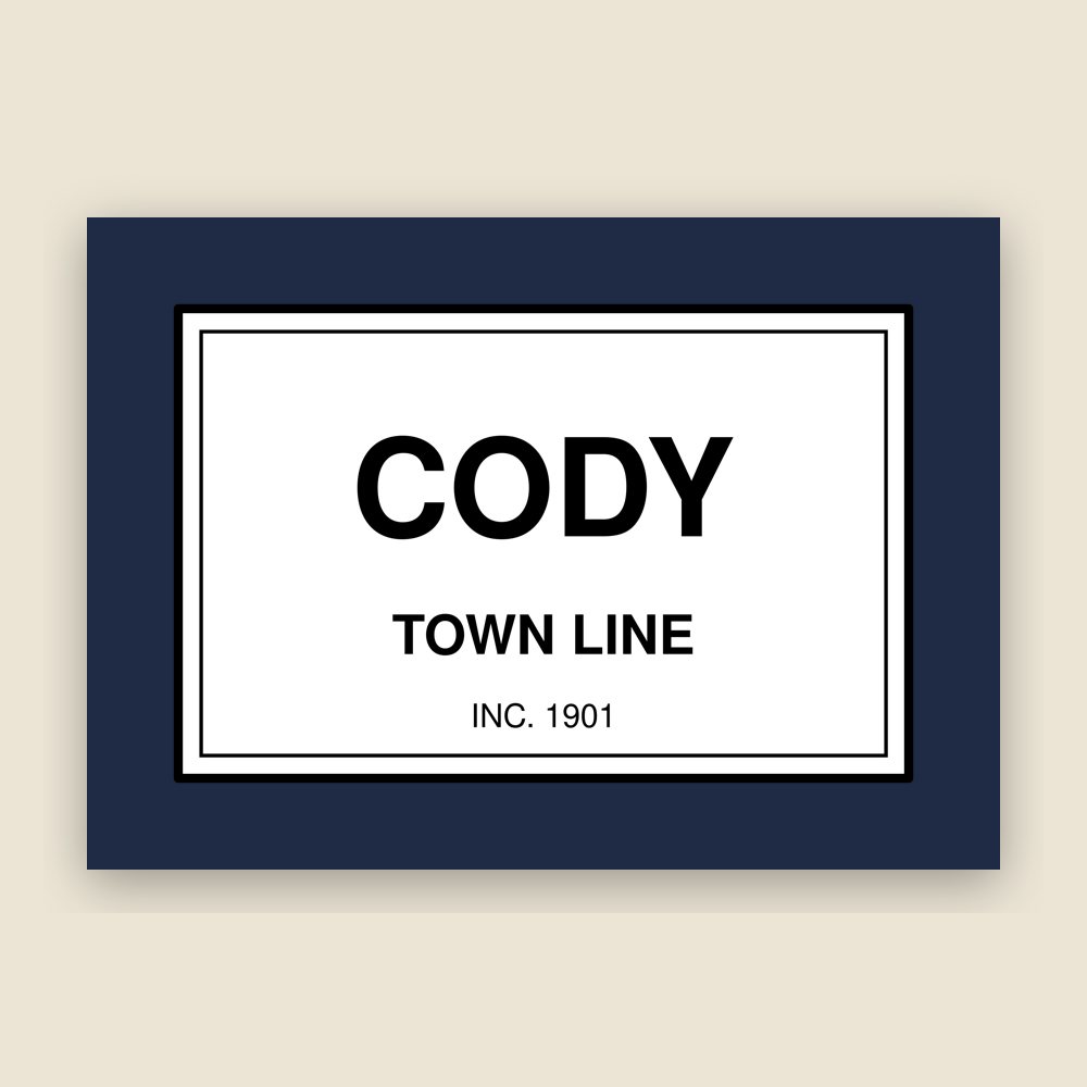 Cody Town Line Mug