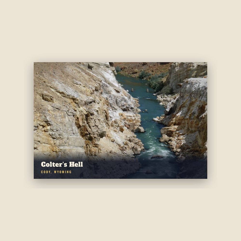 Cody Colter's Hell Postcard