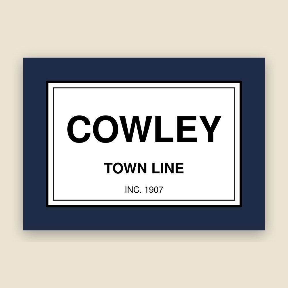 Cowley Cork Coaster