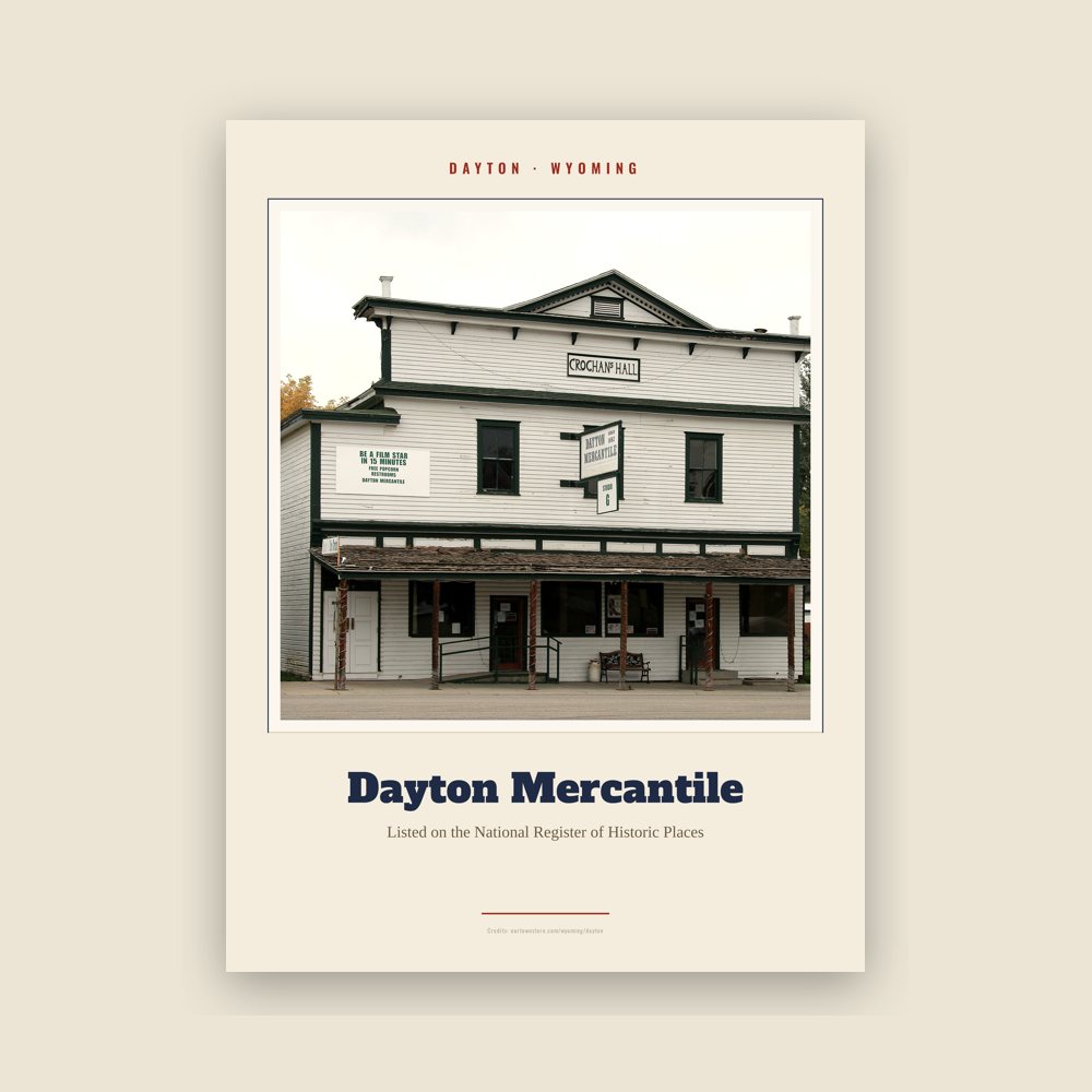Dayton Dayton Mercantile Landmark Print