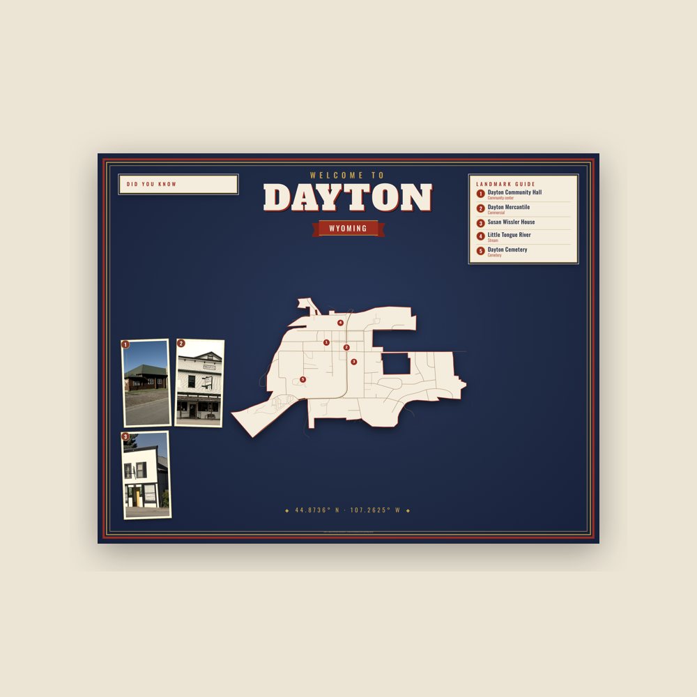 Dayton Map Placemat