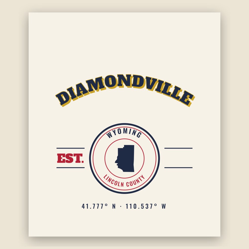 Diamondville Market Tote