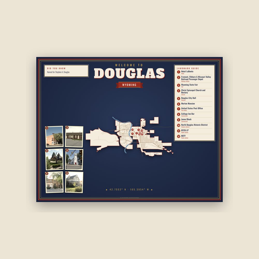 Douglas Map Placemat