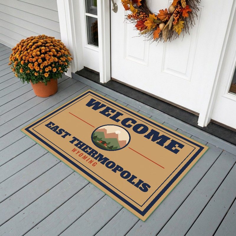 East Thermopolis Welcome Doormat