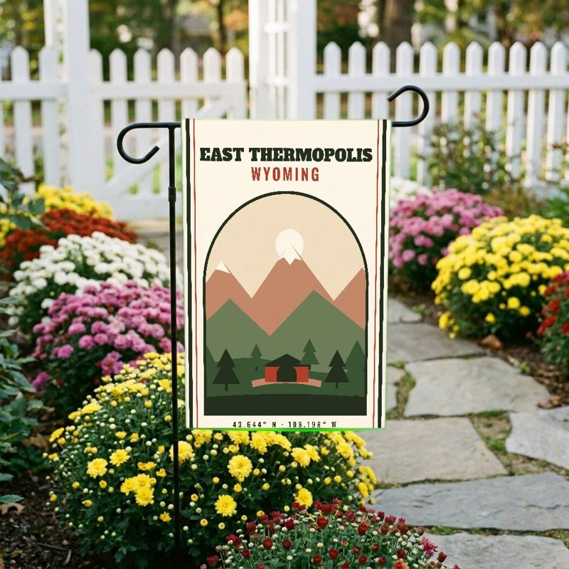 East Thermopolis Garden Flag