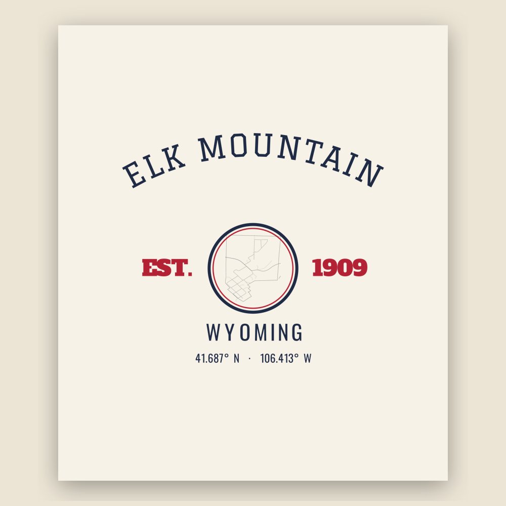 Elk Mountain Hometown Ornament