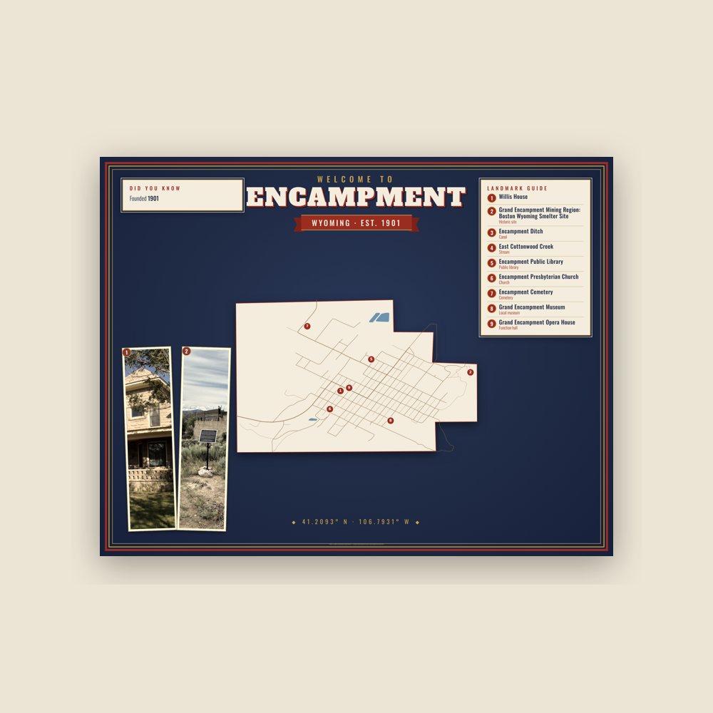 Encampment Map Placemat