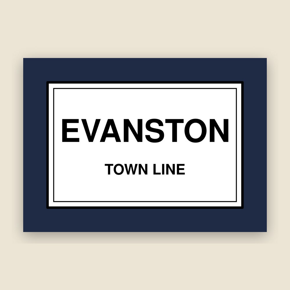 Evanston Town Line Mug