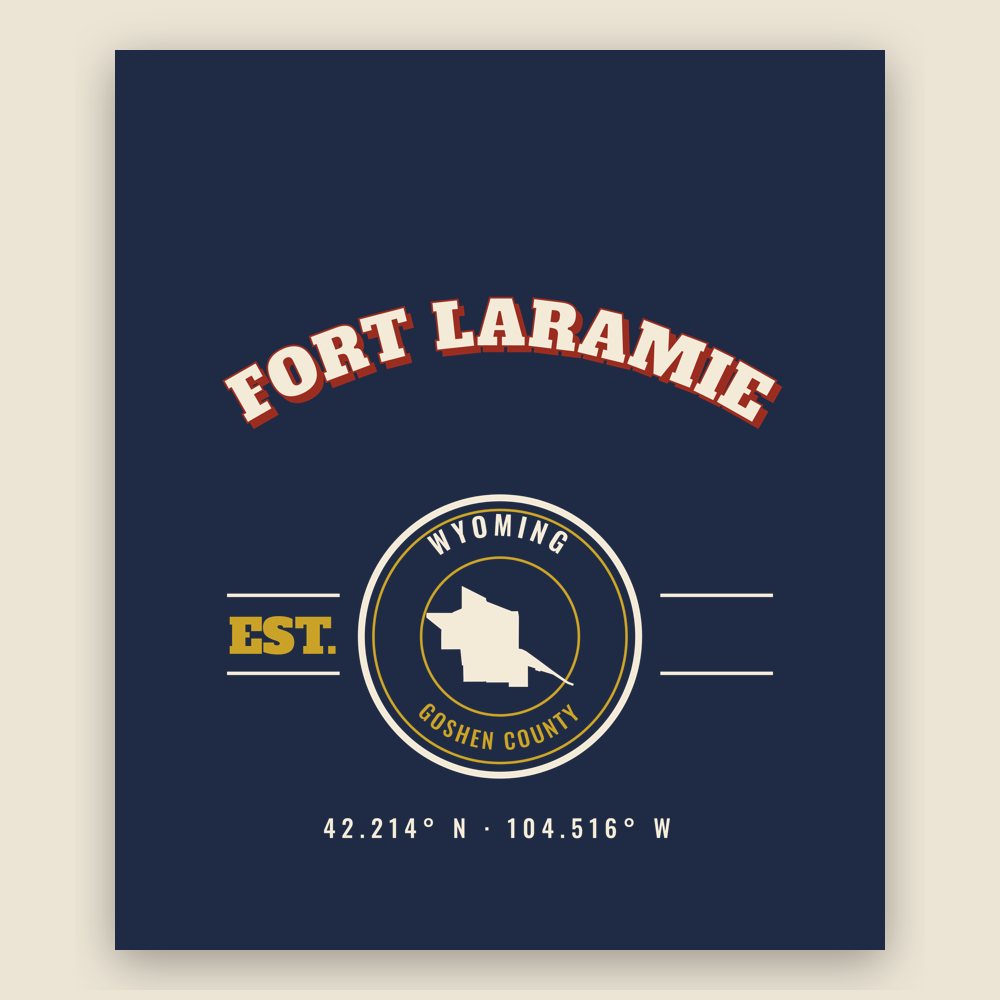 Fort Laramie Varsity Crewneck