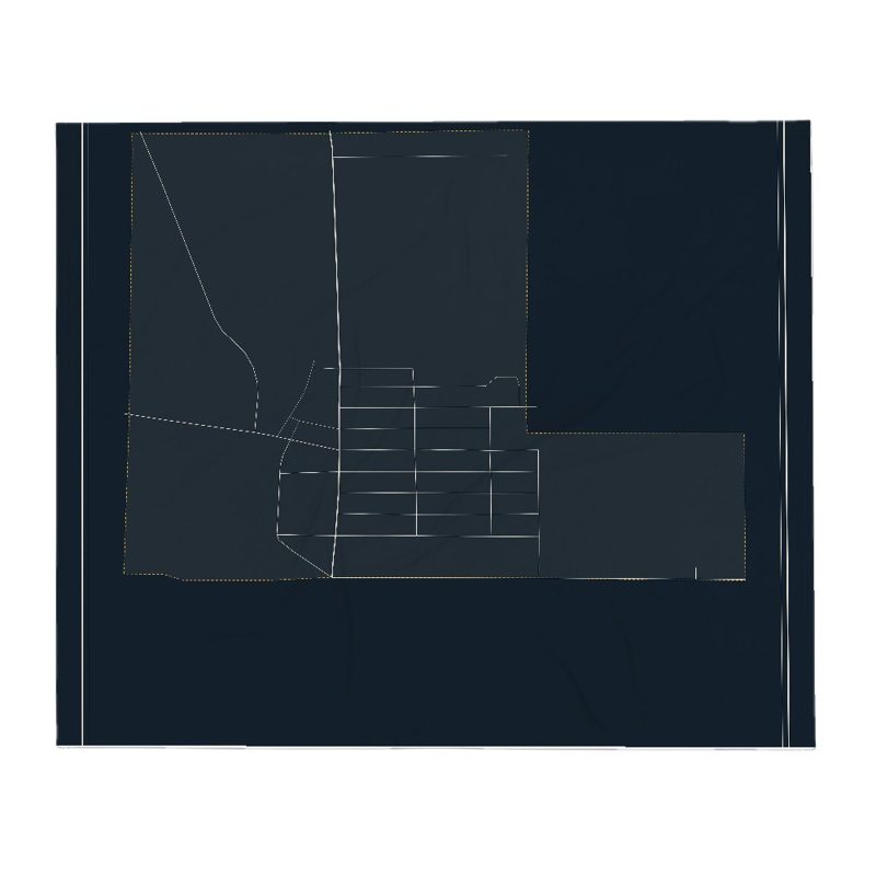 Frannie Street Map Throw Blanket