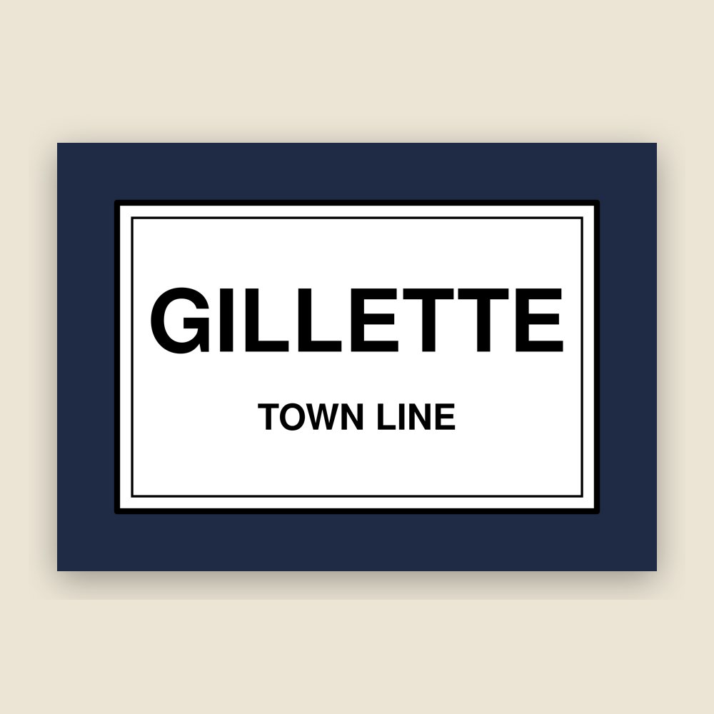 Gillette Cork Coaster