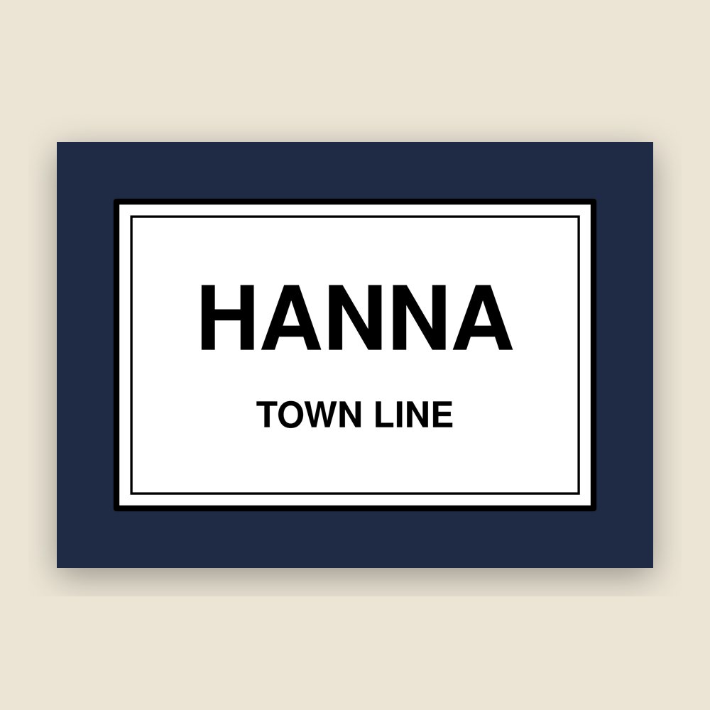 Hanna Town Line Mug
