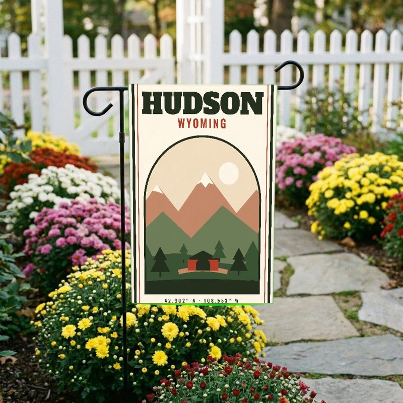 Hudson Garden Flag