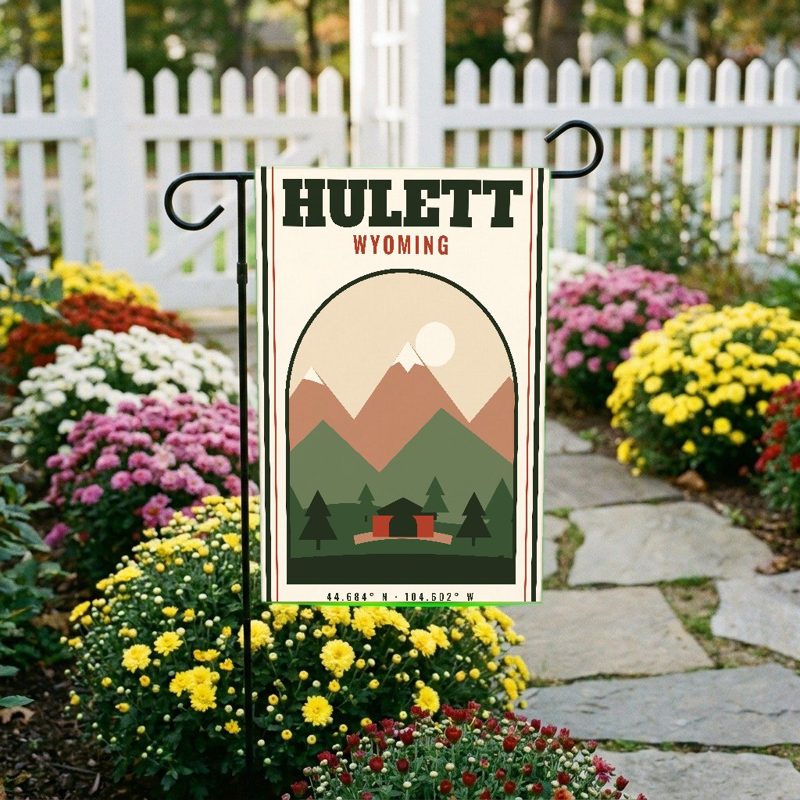 Hulett Garden Flag