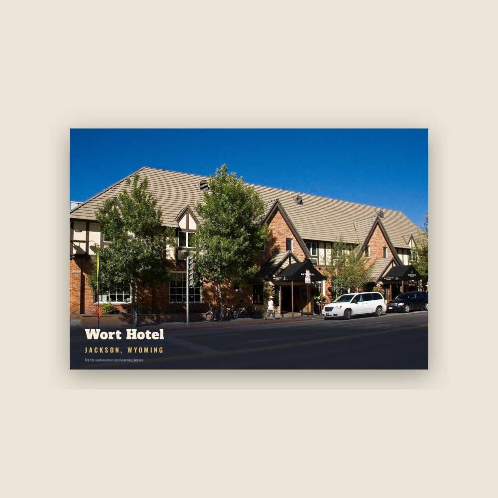 Jackson Wort Hotel Postcard