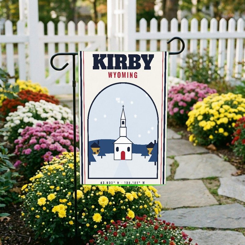 Kirby Garden Flag