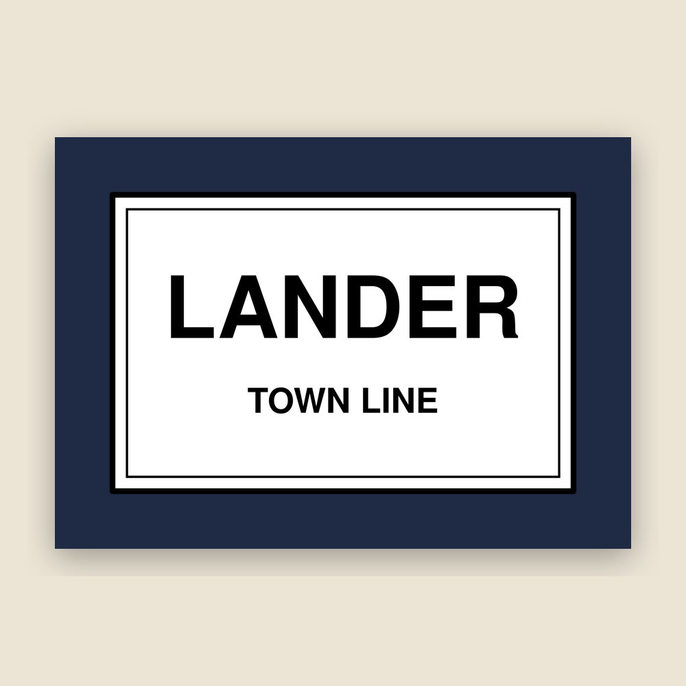 Lander Cork Coaster