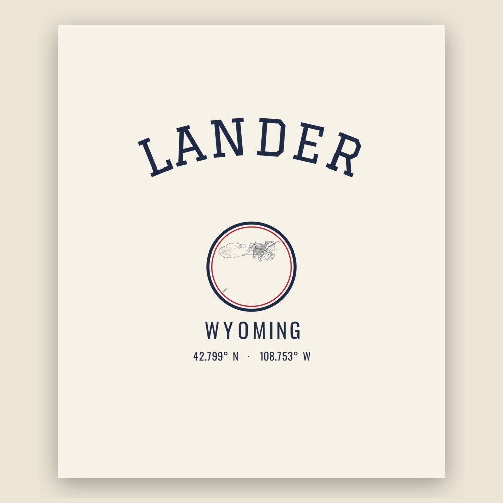 Lander Hometown Ornament