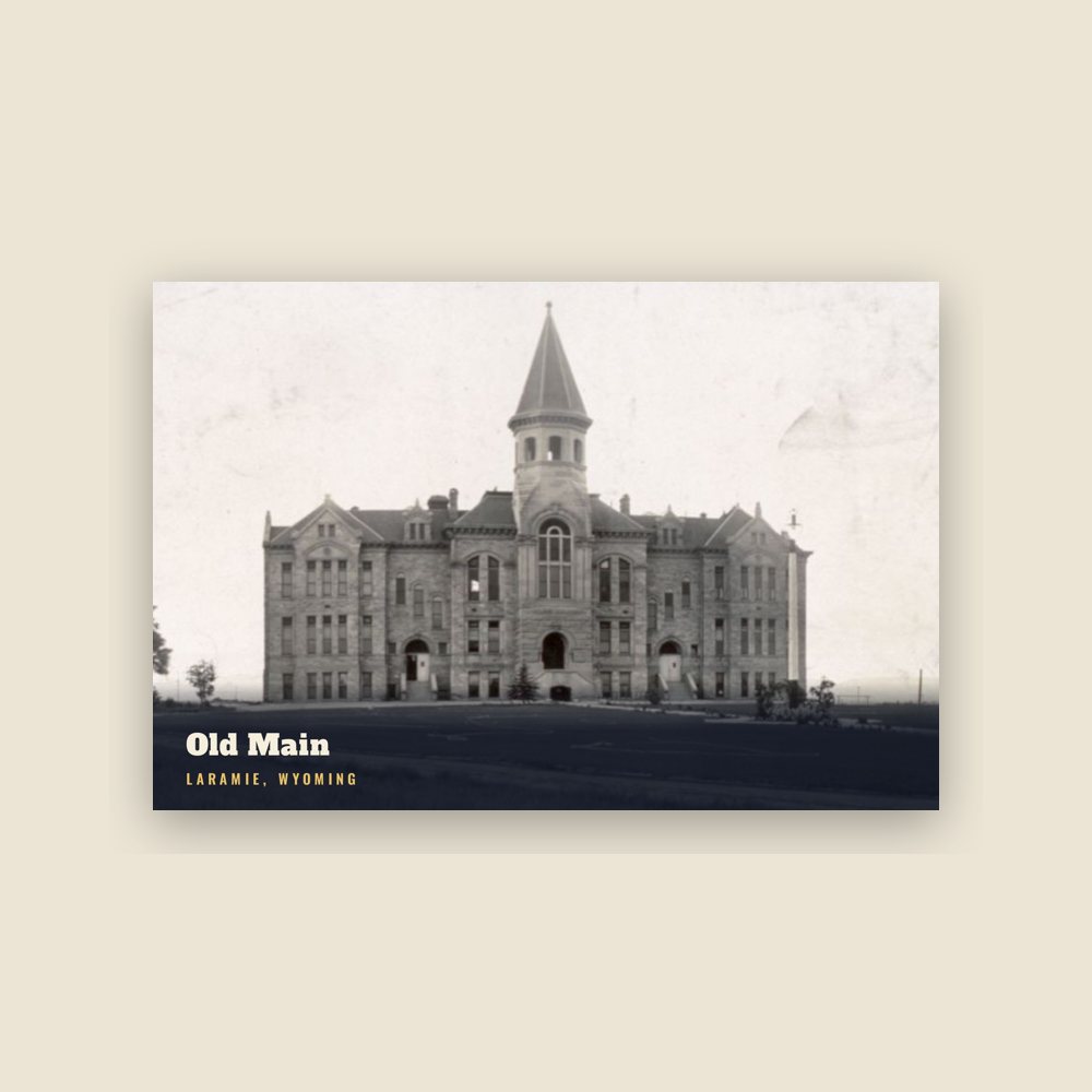 Laramie Old Main Postcard