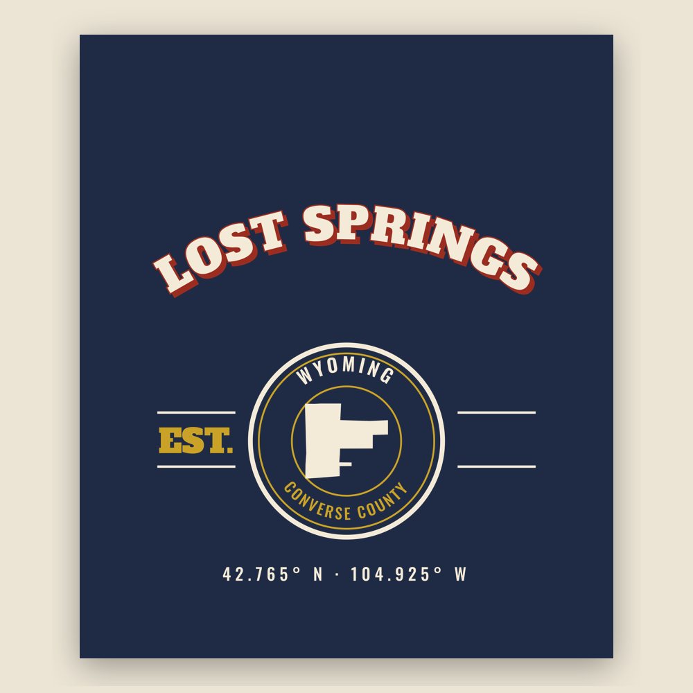 Lost Springs Est. Tee