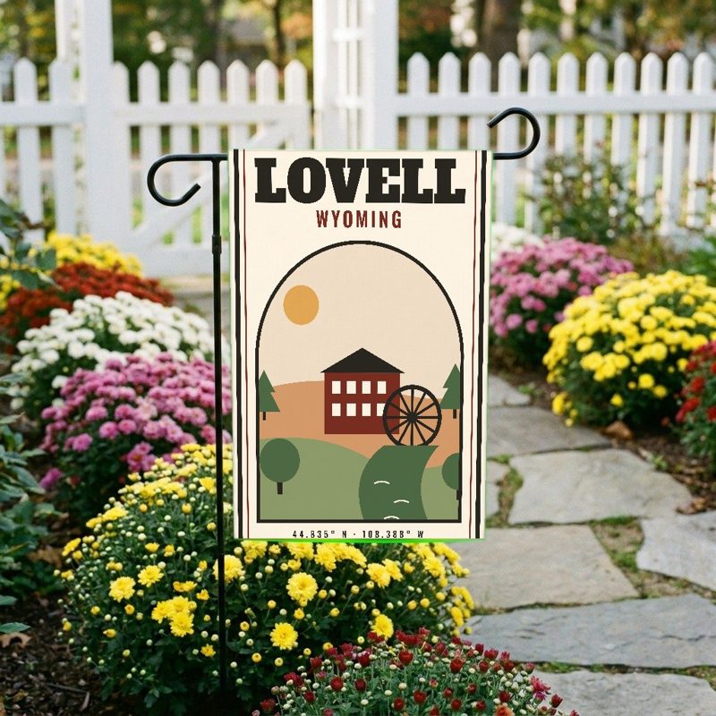 Lovell Garden Flag
