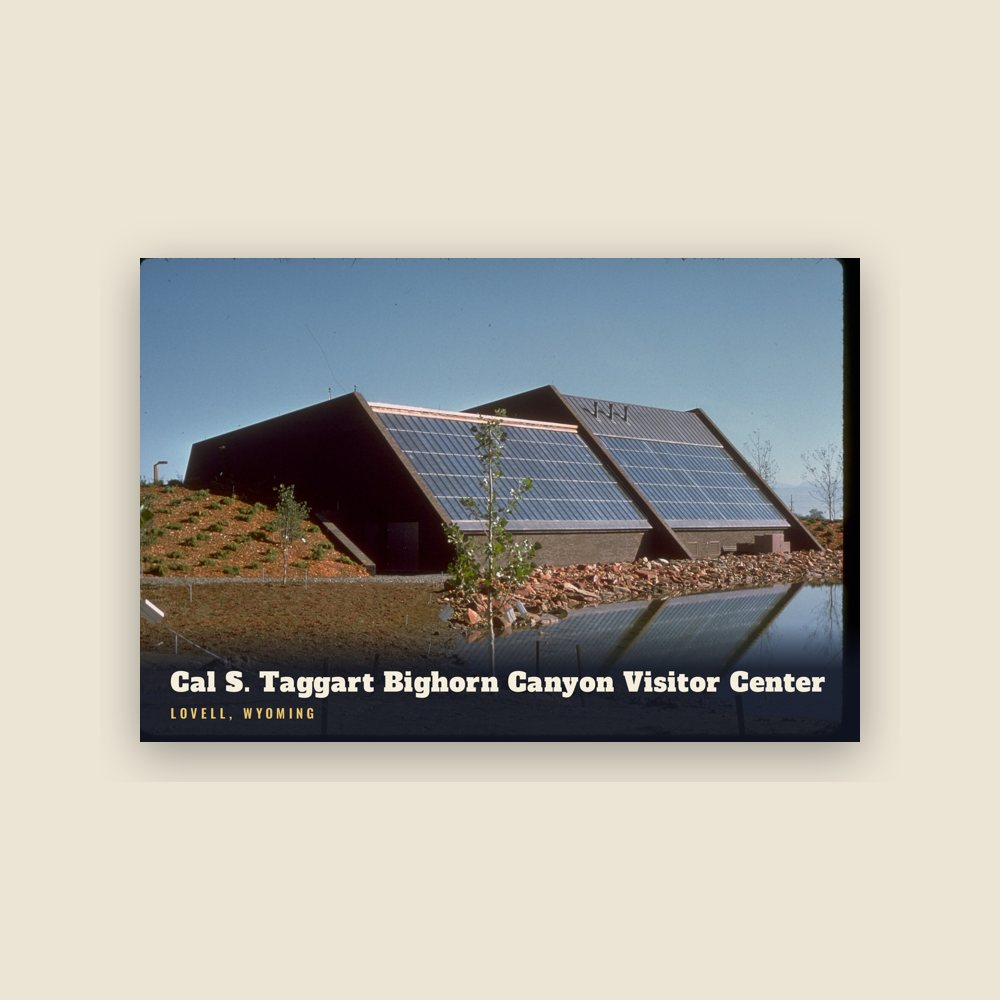Lovell Cal S. Taggart Bighorn Canyon Visitor Center Postcard