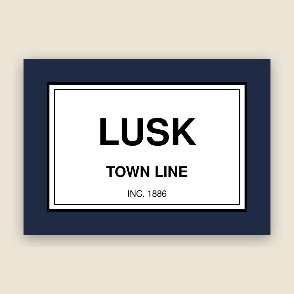 Lusk Town Line Mug