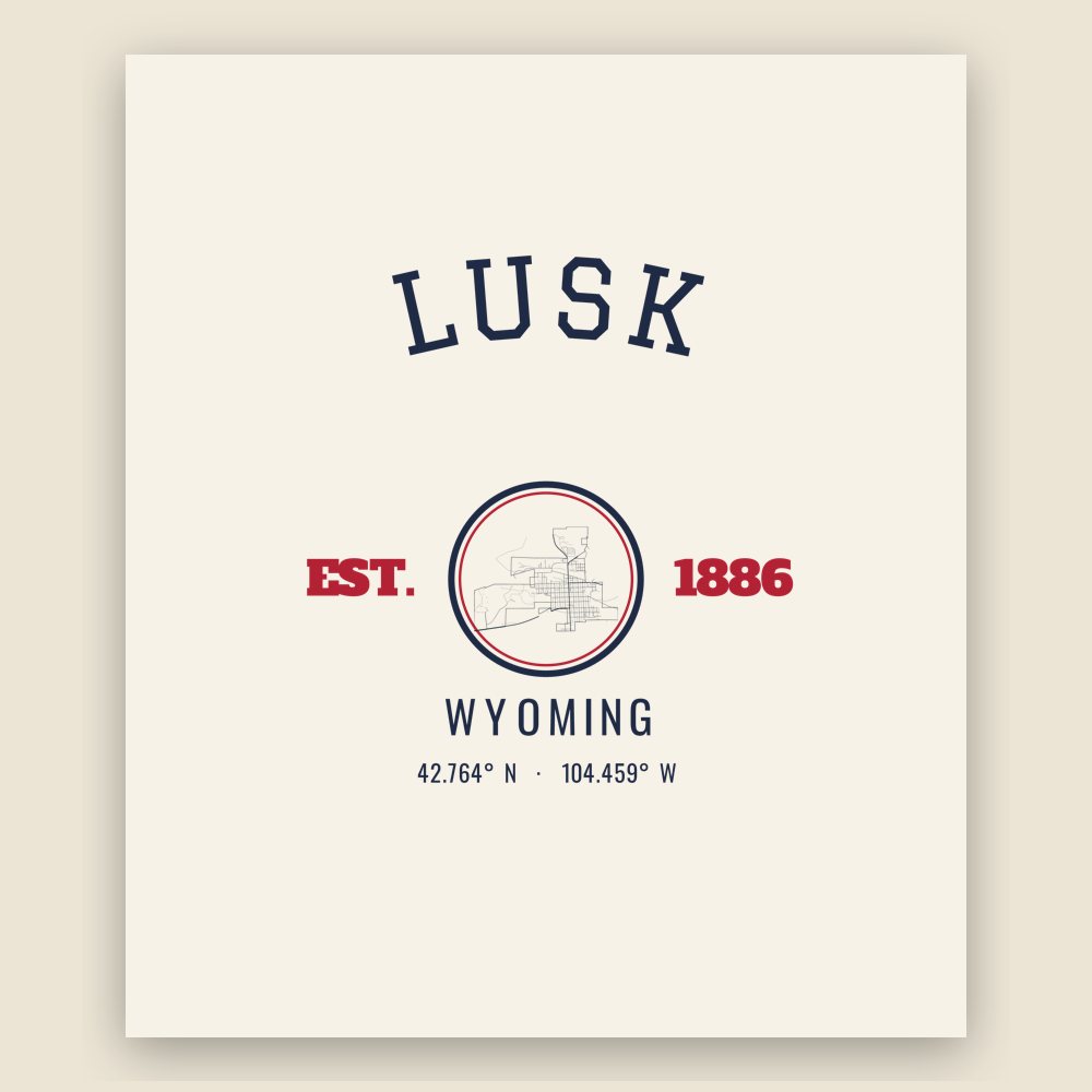 Lusk Hometown Ornament