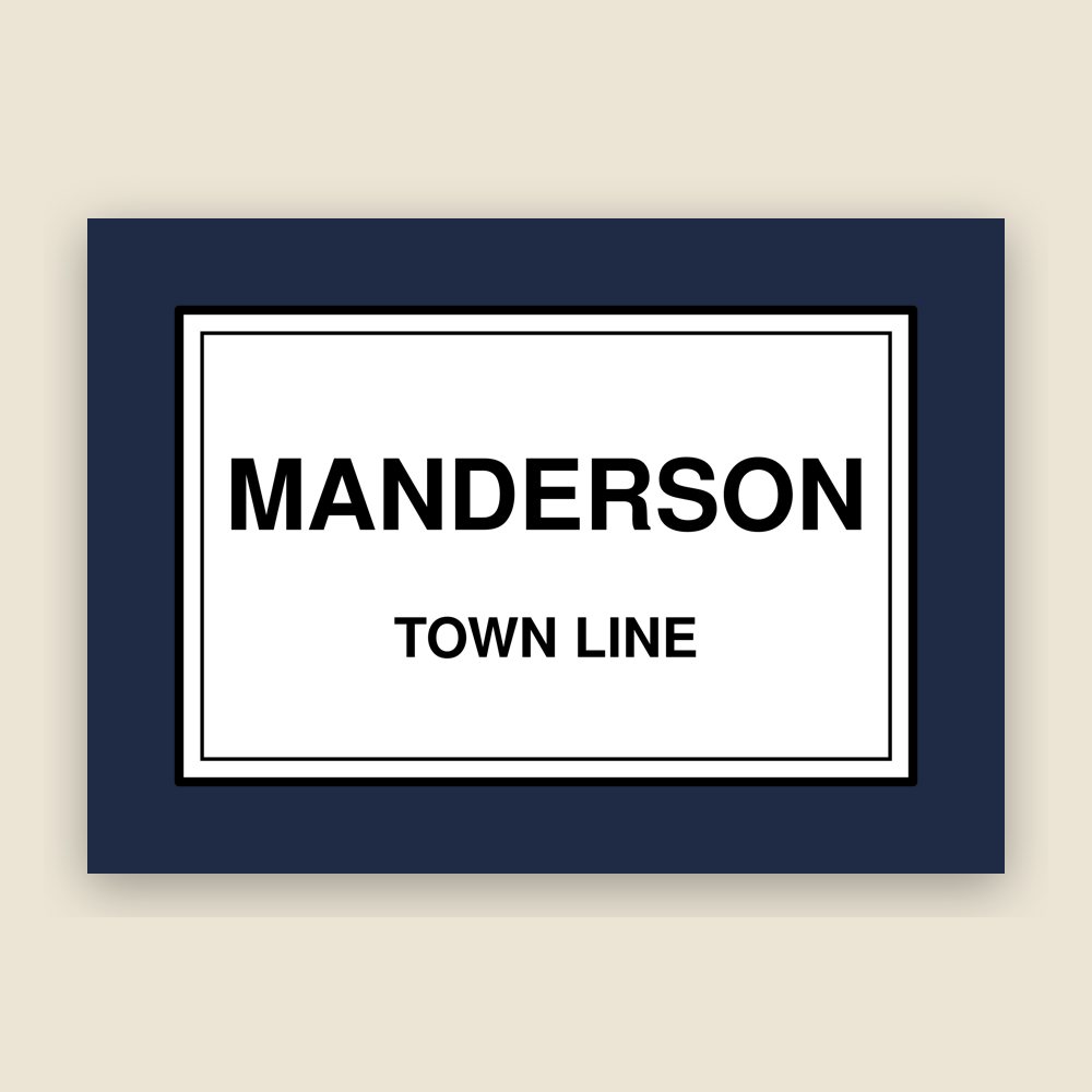 Manderson Cork Coaster