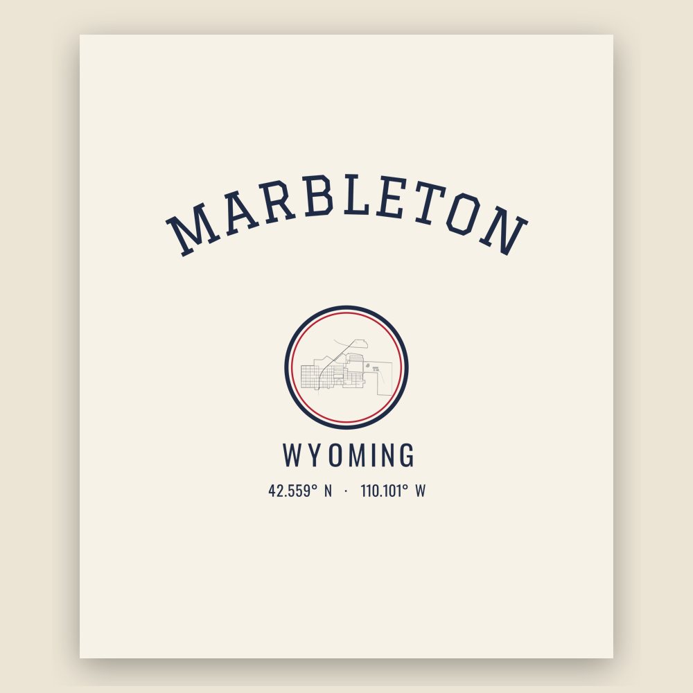 Marbleton Hometown Ornament