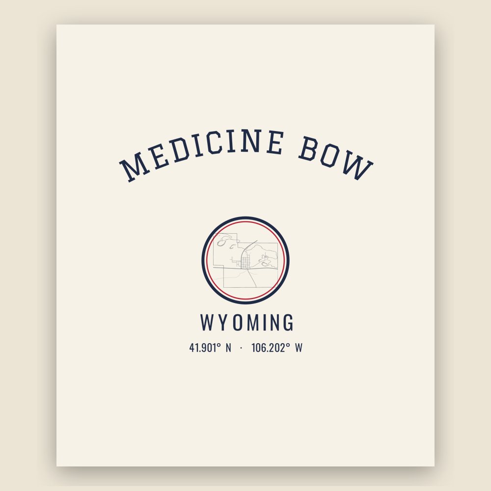 Medicine Bow Hometown Ornament