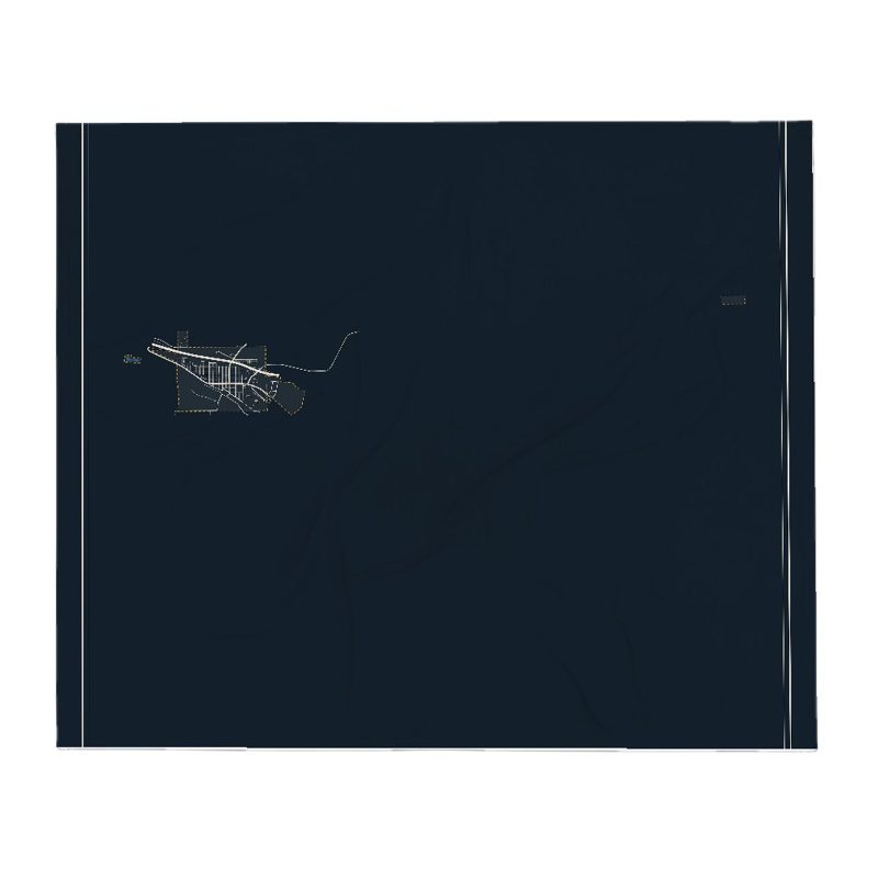 Moorcroft Street Map Throw Blanket