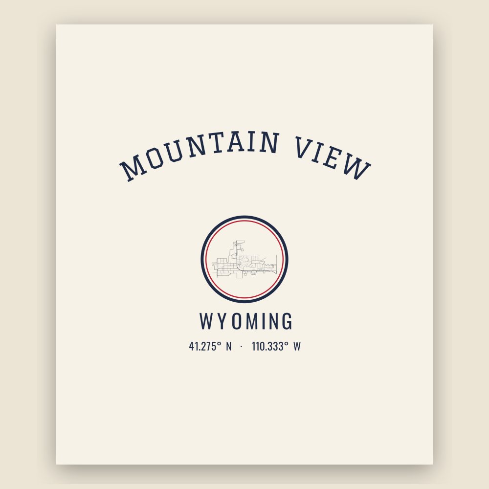 Mountain View Hometown Ornament