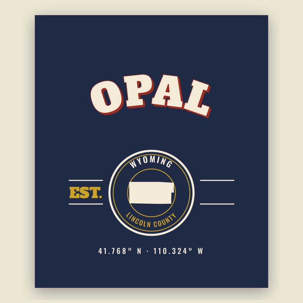 Opal Varsity Crewneck